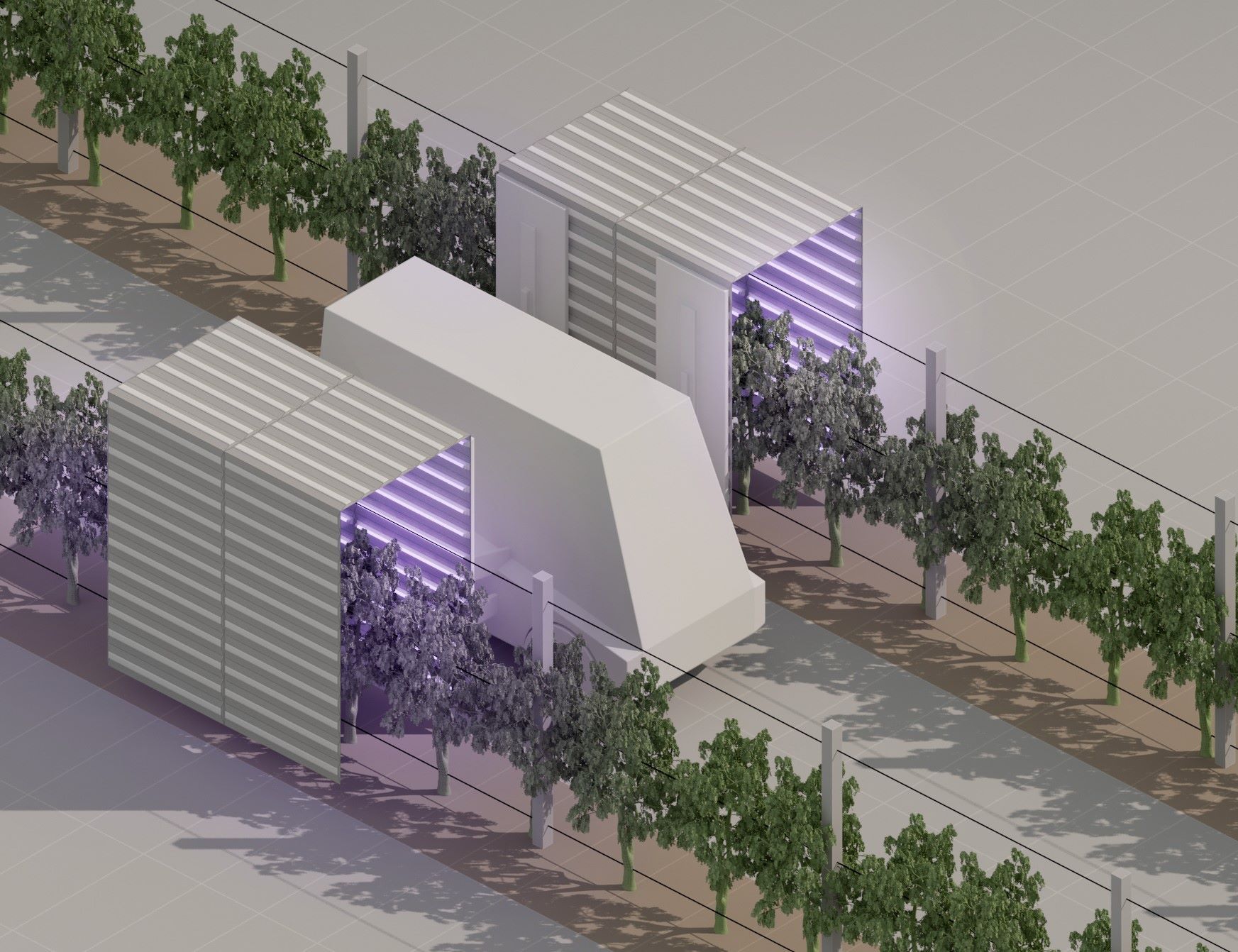 Now imagine using this UV light technology in outdoor farming.  Imagine producing natural and healthy food, free of pesticides and in a clean, safe and sustainable way, with the power of the Sun, with the power of UV light.